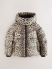 smALLSAINTS Leopard Underground Padded Coat - Image 10 of 18