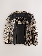 smALLSAINTS Leopard Underground Padded Coat - Image 11 of 18