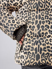 smALLSAINTS Leopard Underground Padded Coat - Image 18 of 18