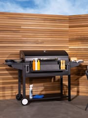 Charles Bentley Black Deluxe Charcoal BBQ Gril - Image 2 of 6
