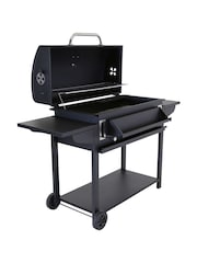 Charles Bentley Black Deluxe Charcoal BBQ Gril - Image 6 of 6