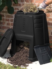 Charles Bentley Black 220L Garden Composter - Image 1 of 2