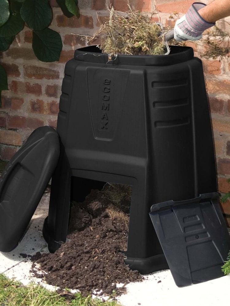 Charles Bentley Black 220L Garden Composter - Image 1 of 2