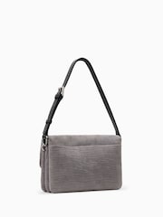 AllSaints Grey Ondine Shoulder Bag - Image 3 of 6