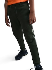 Nike Green Tech Fleece Reflective Joggers - Image 1 of 6