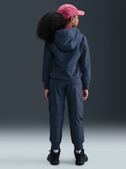 Azul trueno - Chaqueta cortavientos con capucha de Nike Sportswear - Imagen 2 de 5