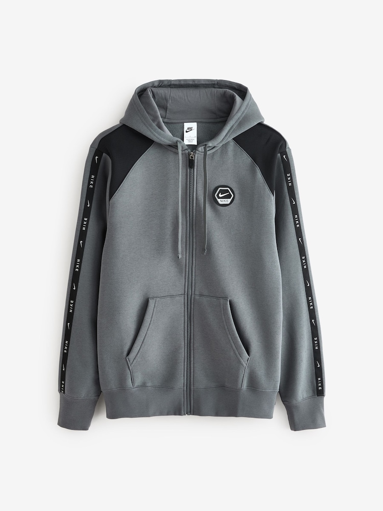 Nike Iron Grey Sport Fleece Hoodie - Image 1 of 1