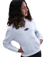 Nike Grey Birch Heather Hoodie - Image 2 of 7