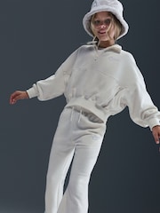 Nike Soft Pearl Sportswear Cosy Fleece Wide Leg Joggers - Image 5 of 5
