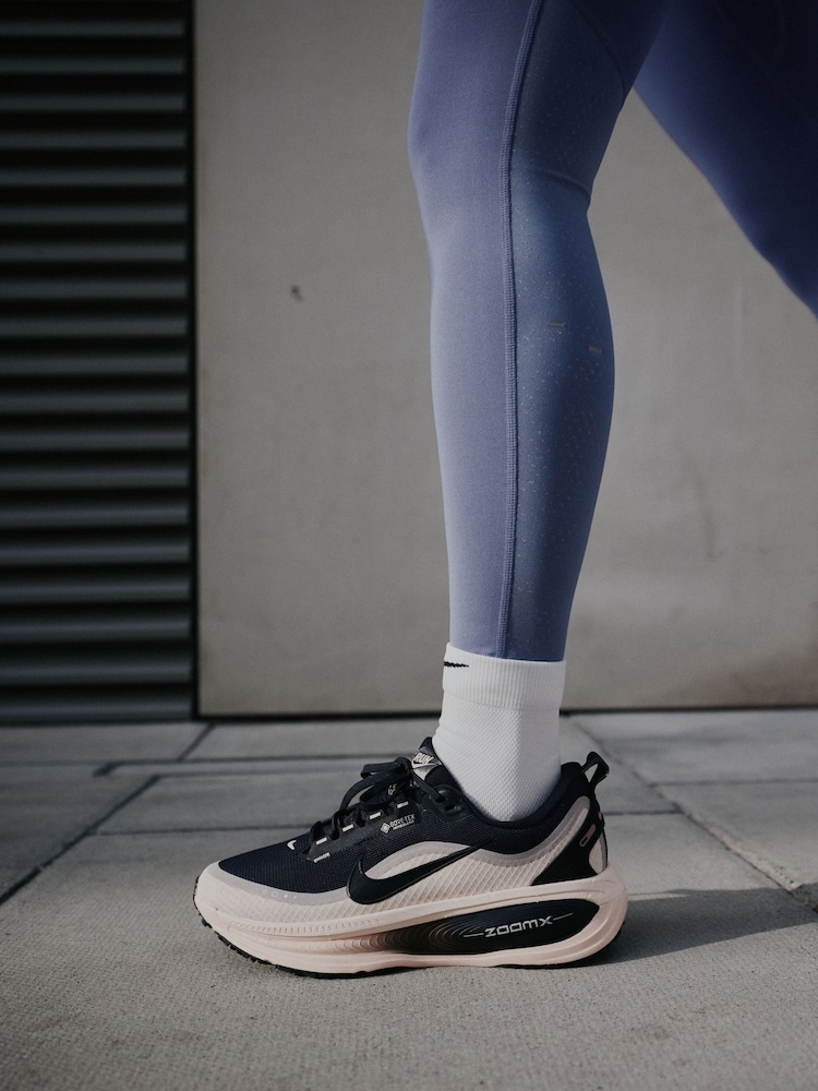 Nike World Indigo Blue Tempo Reflective DriFIT 7/8ths Leggings - Image 2 of 8 Nike World Indigo Blue Tempo Reflective DriFIT 7/8ths Leggings - Image 2 of 8