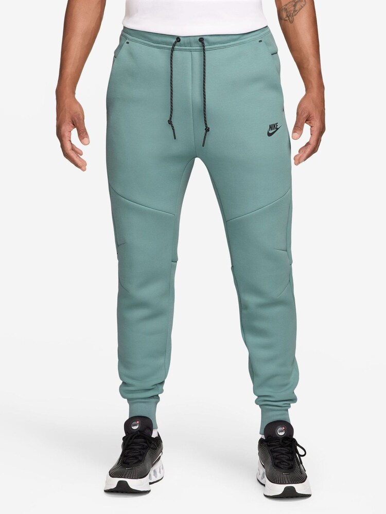 Nike Cannon Green Tech Fleece Joggers - Image 1 of 3