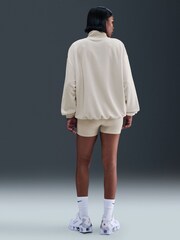 Nike Oversized Sportswear Phoenix Plush Cozy Long-Sleeve Mock-Neck Top - Bild 3 von 8