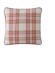 Laura Ashley Russet Padbury Check Cushion - Image 4 of 5