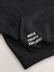 Black Minecraft Hoodie (3-16yrs) - Image 4 of 6