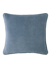 Laura Ashley Chambray Blue Braysmith Toile Cushion - Image 6 of 6