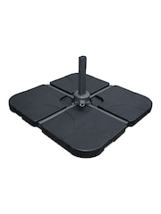 Charles Bentley Black 2 pcs Premium Garden Concrete Parasol Base - Image 4 of 4