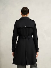 Hobbs Black Skylar Trench Coat - Image 2 of 3