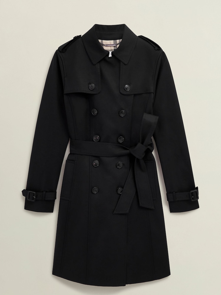 Hobbs Black Skylar Trench Coat - Image 3 of 3