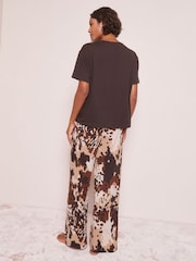 Friends Like These Cow Print Petite Nightwear Set - Image 4 of 4