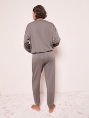 Friends Like These Grey Premium Nightwear Jogging Pyjama Bottoms - Image 4 of 4