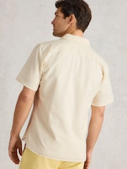 White Stuff Natural Ely Short Sleeve Shirt - Image 2 of 6