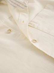 White Stuff Natural Ely Short Sleeve Shirt - Image 6 of 6