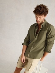 White Stuff Green Ely Long Sleeve Shirt - Image 2 of 6