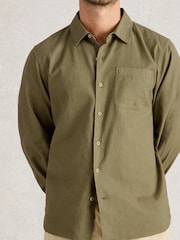 White Stuff Green Ely Long Sleeve Shirt - Image 4 of 6