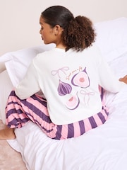 Friends Like These Dont Give A Fig Nightwear Set - Imagen 2 de 4