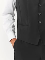 BOSS Black Chrome Slim Fit Tailored Waistcoat - Image 4 of 5