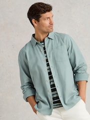 White Stuff Blue Sky Ely Long Sleeve Shirt - Image 3 of 6
