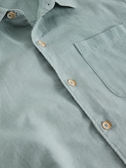 White Stuff Blue Sky Ely Long Sleeve Shirt - Image 6 of 6
