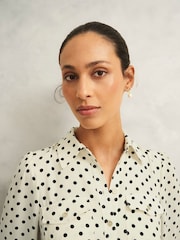 Hobbs White Larina Dress - Image 3 of 4