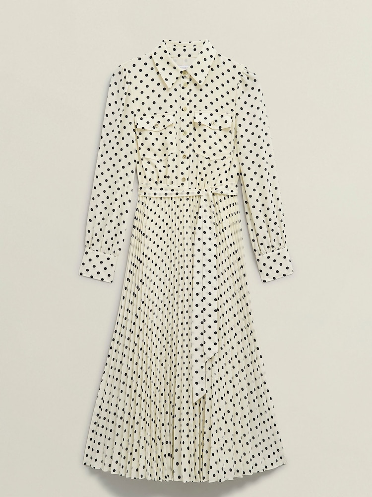 Hobbs White Larina Dress - Image 4 of 4