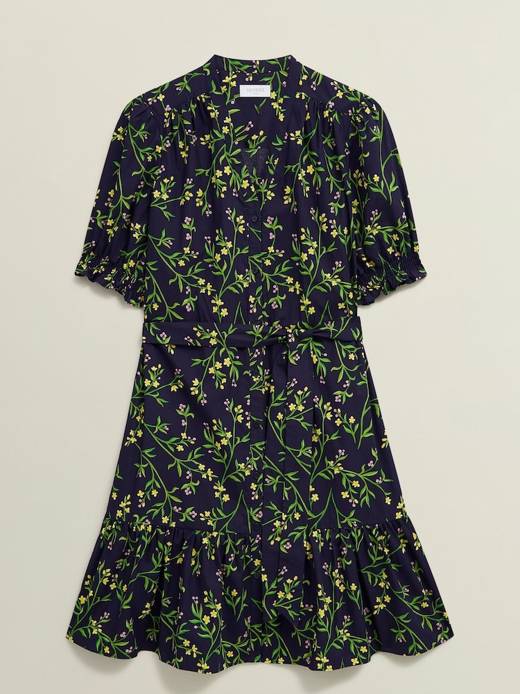 Hobbs Blue Christina Dress - Image 4 of 4