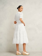 Hobbs White Rosanna Dress - Image 2 of 4