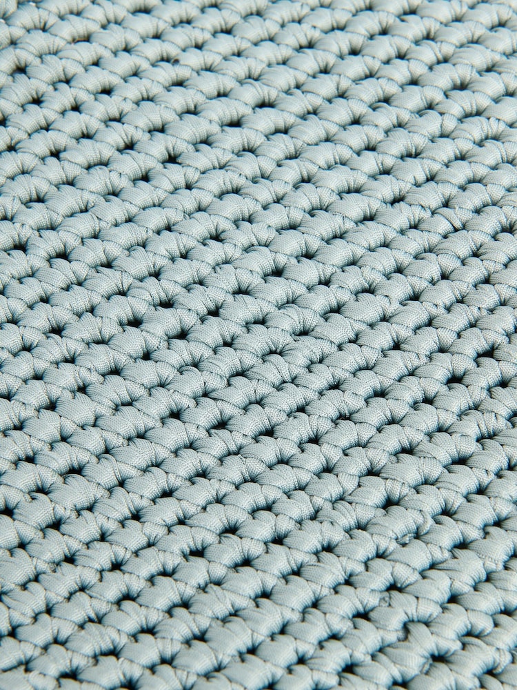 Whistles Blue Adaline Crochet Shoulder Bag - Image 5 of 5