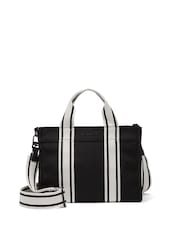 Victoria's Secret PINK Black Mini Crossbody Tote Bag - Image 1 of 4