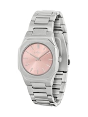 Spirit Ladies Pink Dial Stainless Steel Bracelet Watch - Image 2 of 4