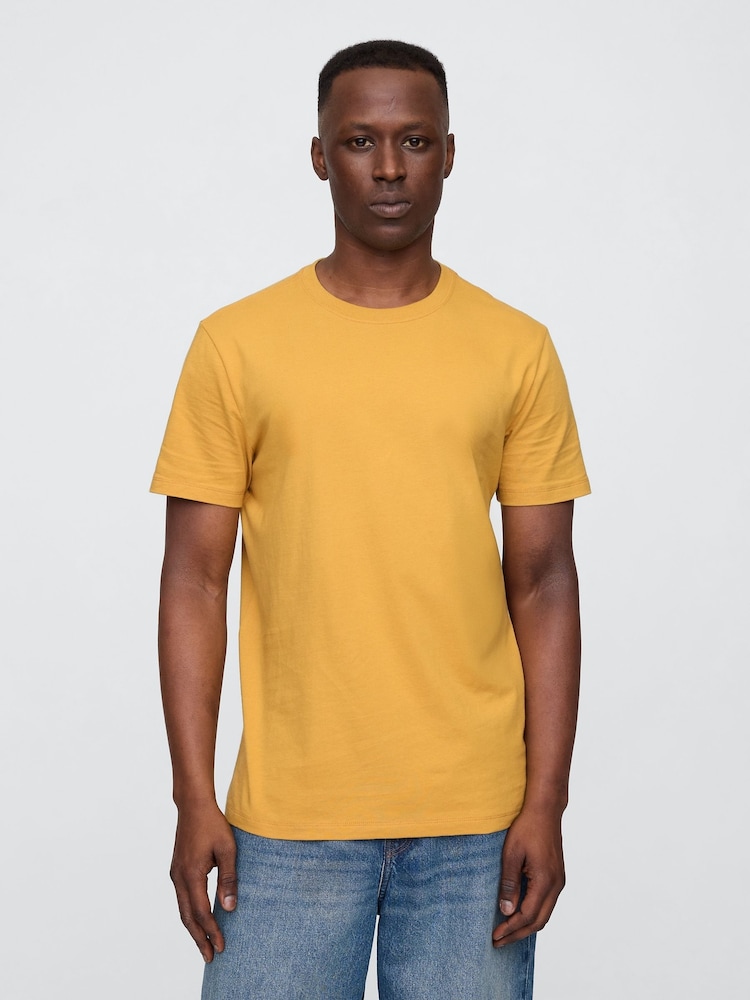 Gap Yellow Logo T-Shirt - Image 1 of 5 Gap Yellow Logo T-Shirt - Image 1 of 5