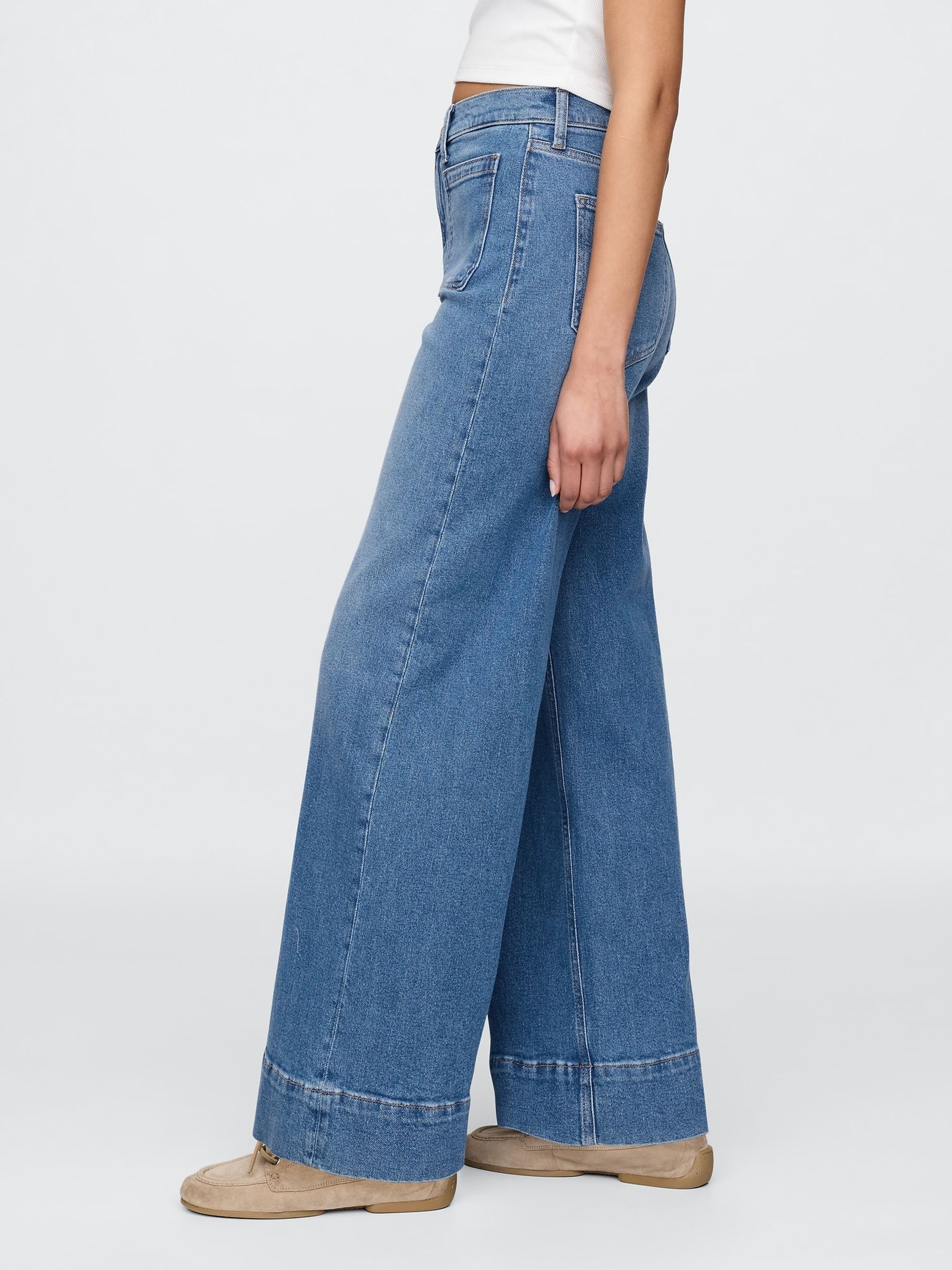 パンツ New York High-Waisted Jeans blue 25 Shipping in mid-June]New York High-Waisted Jeans