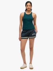 Superdry Green Essential Logo Racer Vest Top - Image 3 of 6
