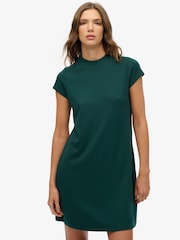 Superdry Green Corset Cami Mini Dress - Image 1 of 7