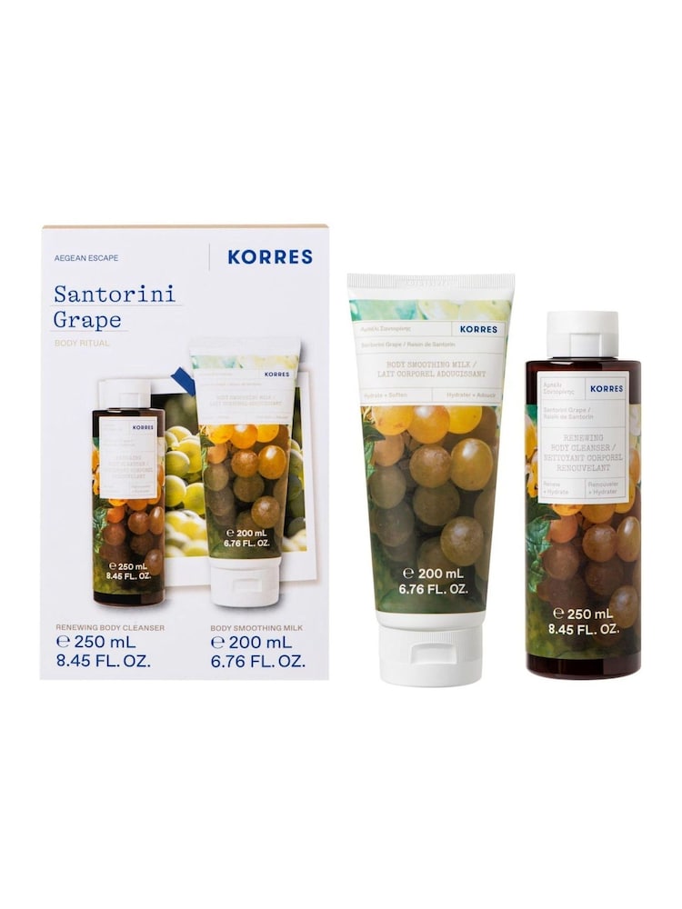 Korres Santorini Grape Smoothing Set - Image 2 of 4 Korres Santorini Grape Smoothing Set - Image 2 of 4