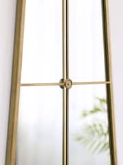Charles Bentley Gold Copenhagen Shaped Garden Mirror - Image 3 of 6