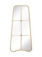Charles Bentley Gold Copenhagen Shaped Garden Mirror - Image 5 of 6