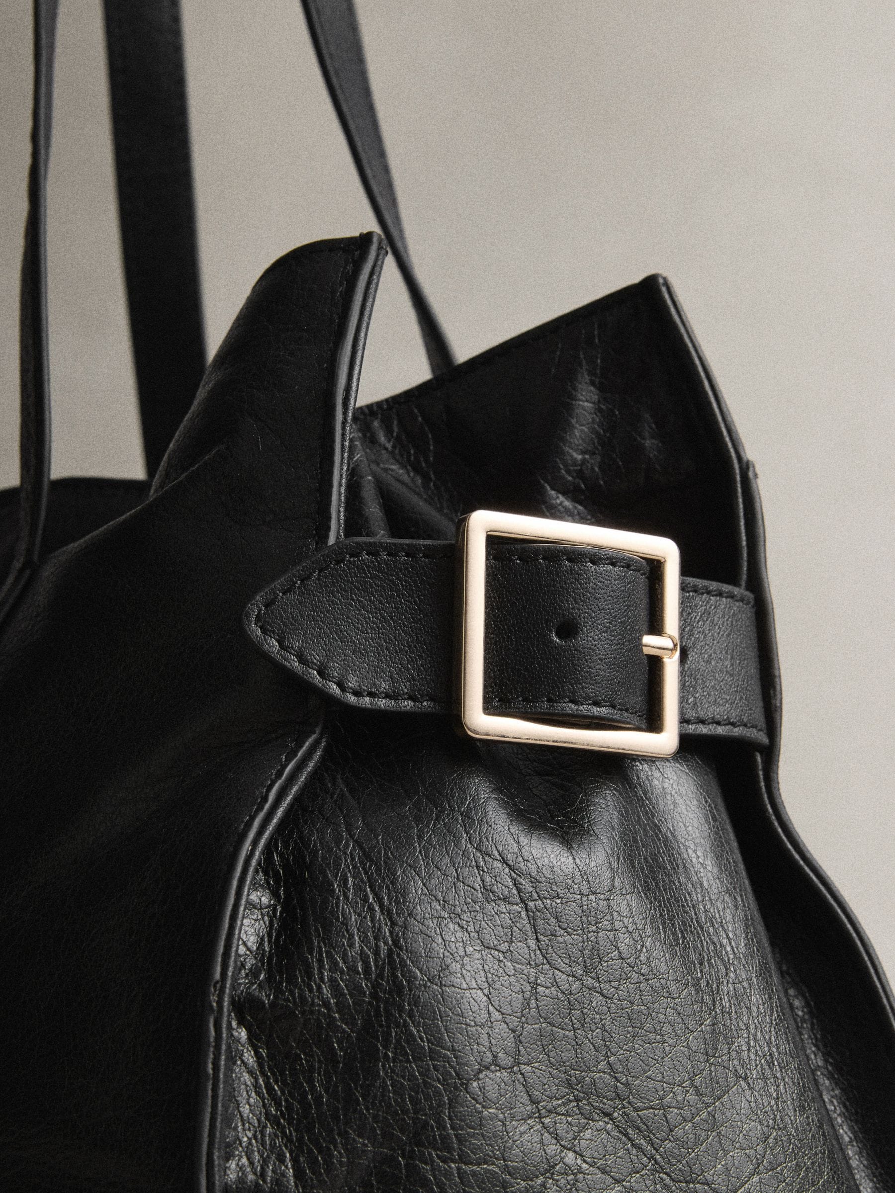 Buy Black N. Premium Large Leather Tote Bag from Next USA