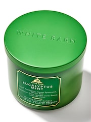 Bath & Body Works Eucalyptus Mint 3 Wick Candle 14.5 oz / 411 g - Image 2 of 2