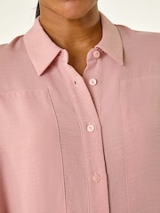 Roman Pink Boxy Relaxed Shirt - Image 5 of 5
