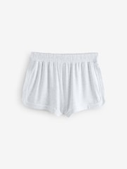 رمادي - Laura Ashley Modal Short Set Button Through Pyjamas - صورة 2 من 5